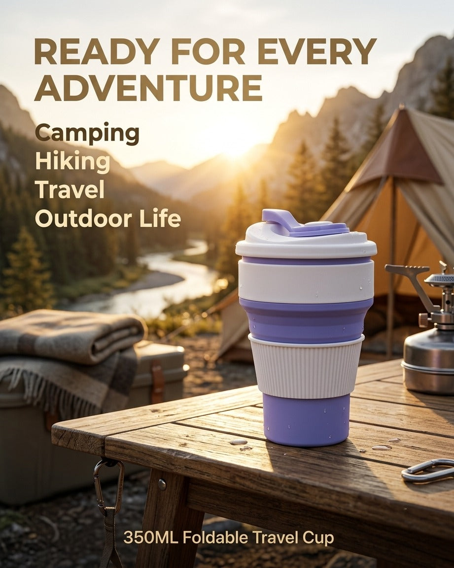 Silicon Foldable Travel Cup